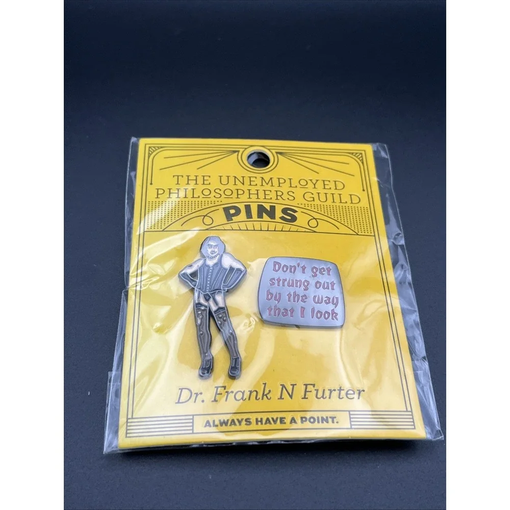 Unemployed Philosophers Guild Dr. Frank N Furter Rocky Horror Lapel Hat Pin‎